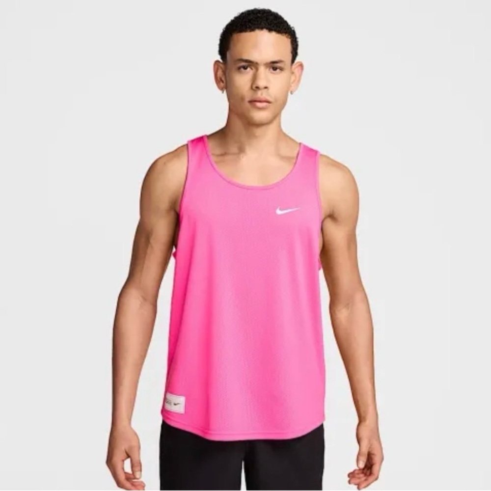 ✔️NWT✔️ NIKE Essential Hydroguard Swim Tank Top UPF 40+ Pink